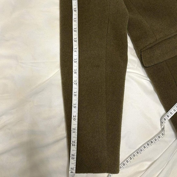 COPY - Olive green trench coat - Picture 3 of 5